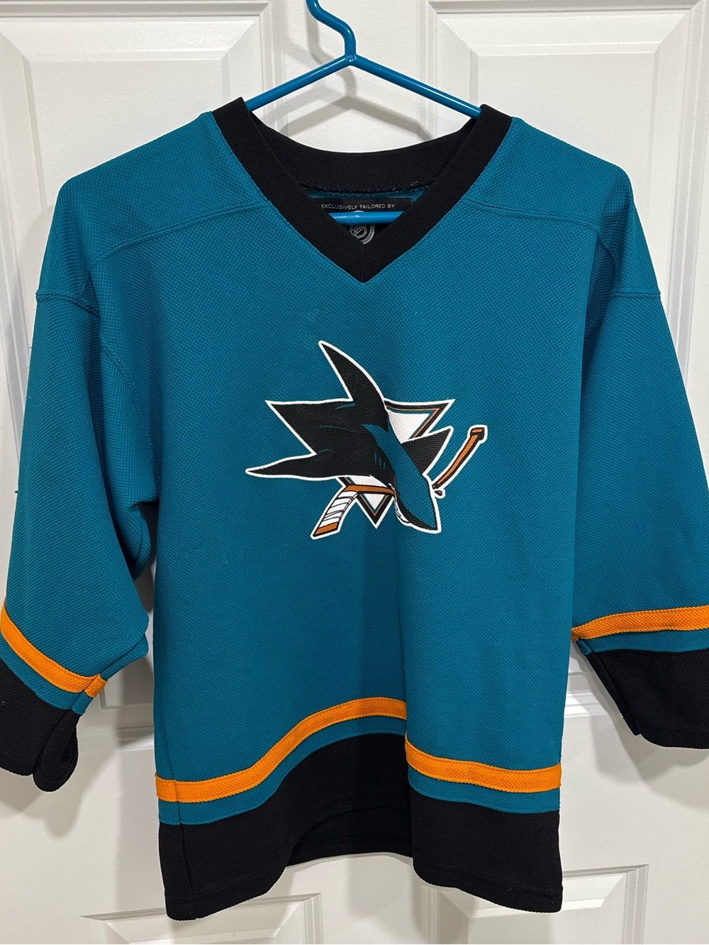 NHL San Jose Sharks Joe Thornton #19 Hockey Jersey Boys U.S. Large